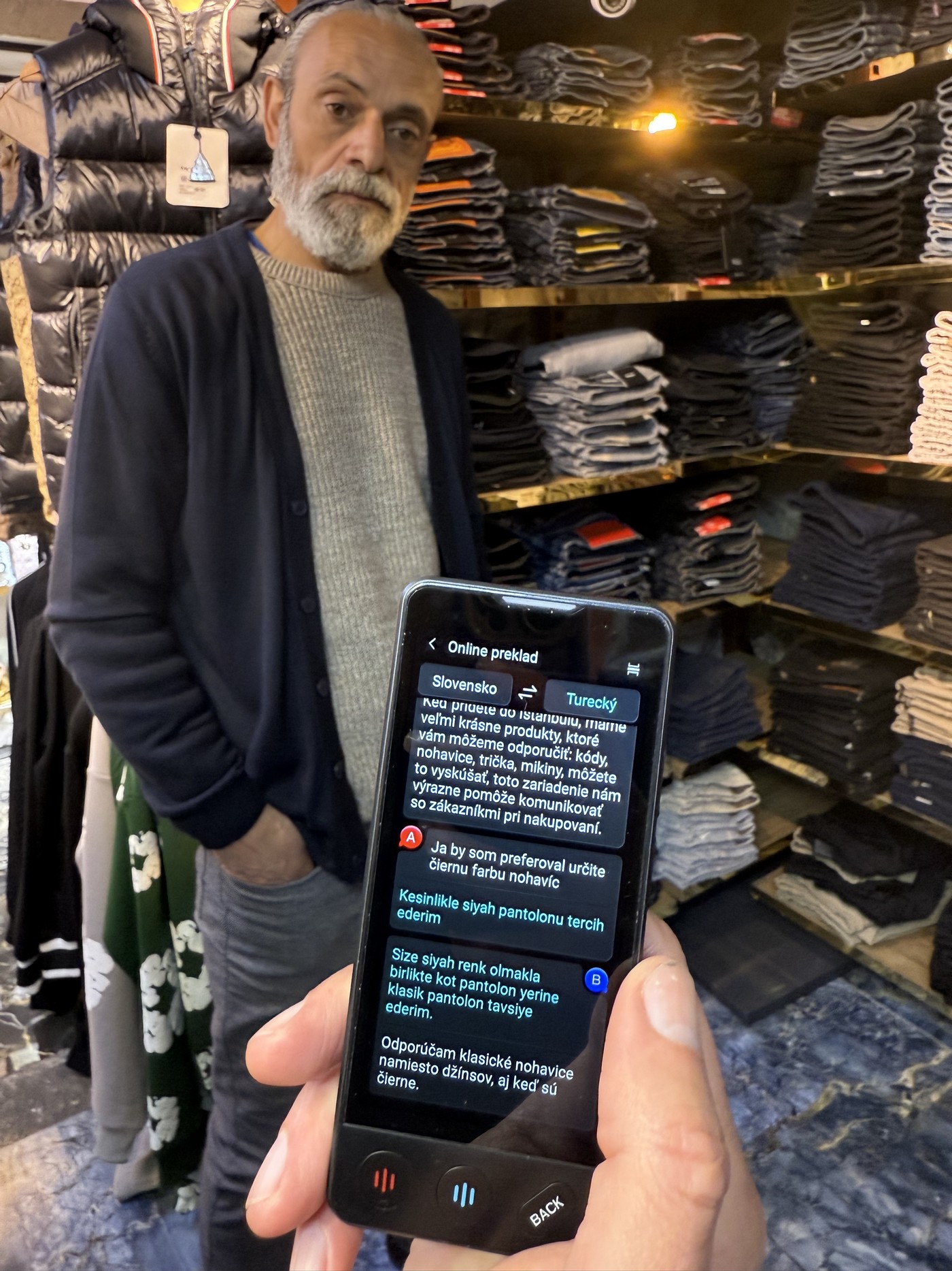 voice translator langie in real life